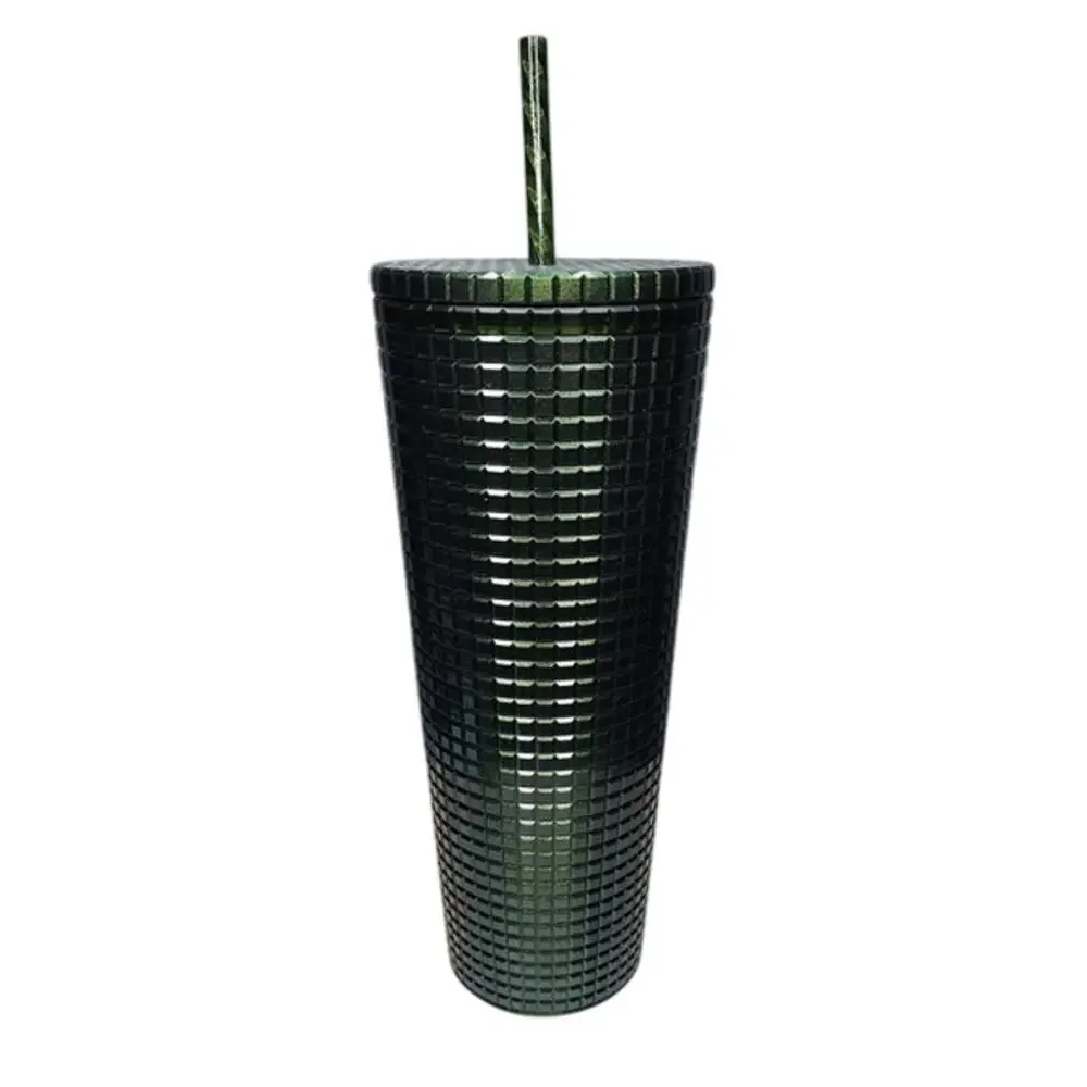 Starbucks 2021 Winter Holiday Disco Grid Textured Tumbler 24oz